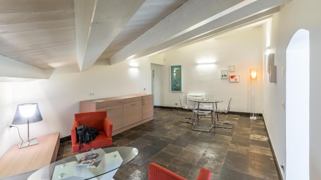 Ruang duduk di Scicli Albergo Diffuso