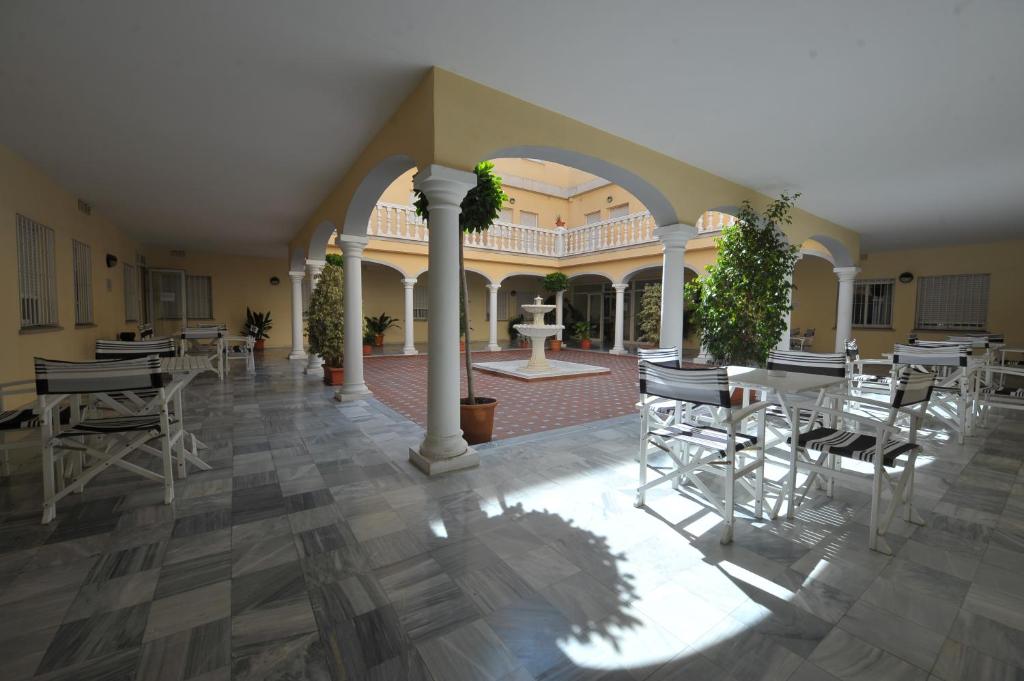 Restaurace v ubytování Micampus Málaga Student Residence