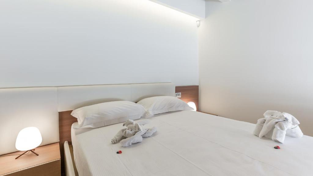 Katil atau katil-katil dalam bilik di Scicli Albergo Diffuso