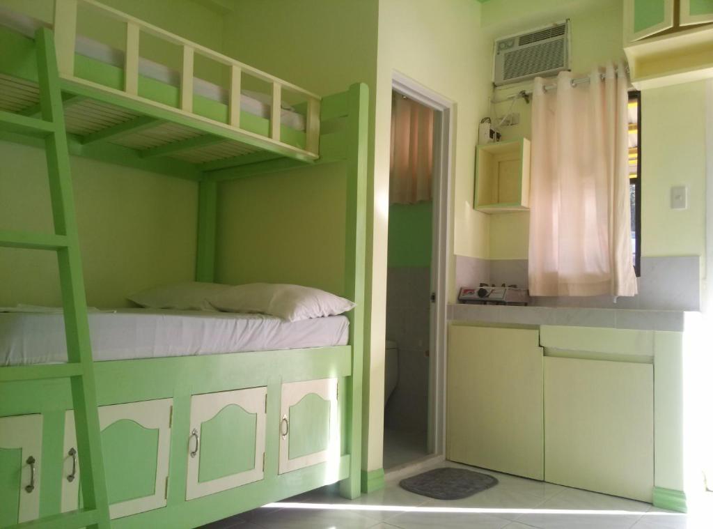 Letto o letti in una camera di Bambooze Hauz