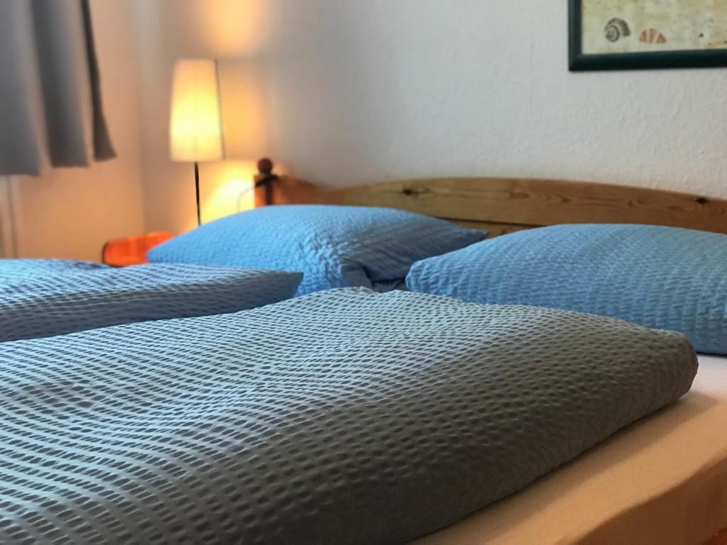 Postel nebo postele na pokoji v ubytování Ferienhof Utech