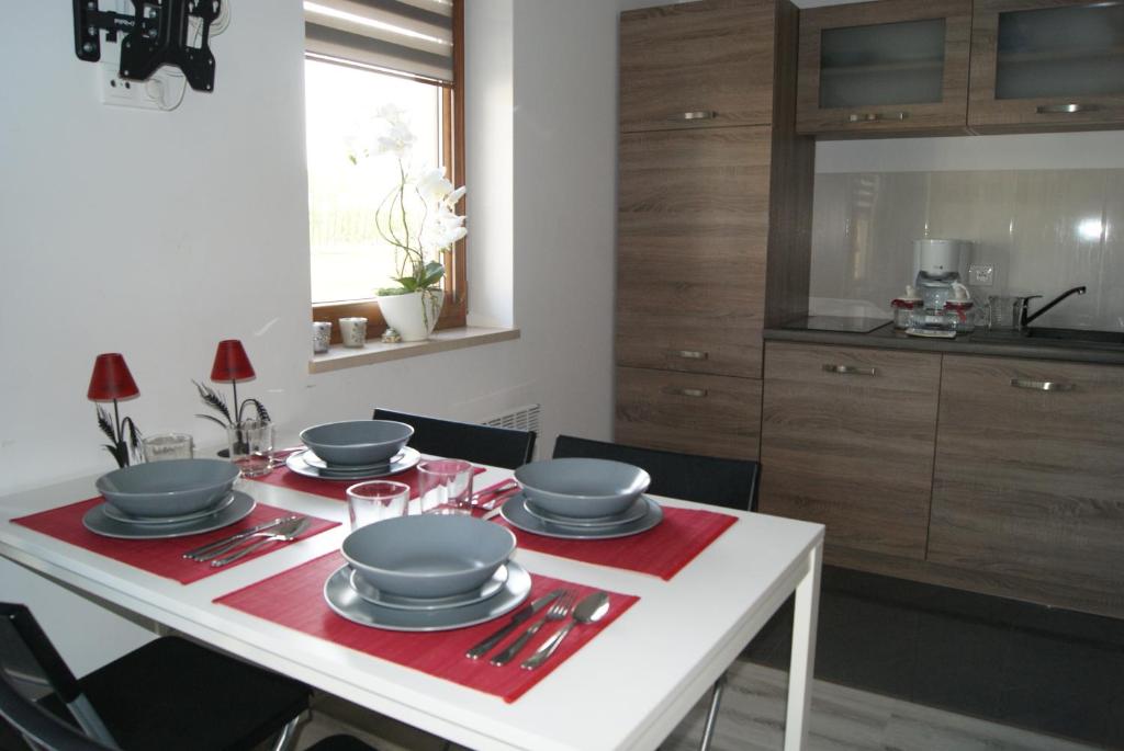 Kuchyňa alebo kuchynka v ubytovaní Stelle Apartments