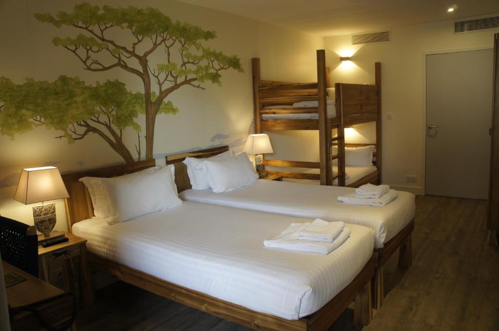 Les Hauts de Beauval - Comfort Familiekamer (2 Volwassenen + 2 Kinderen)