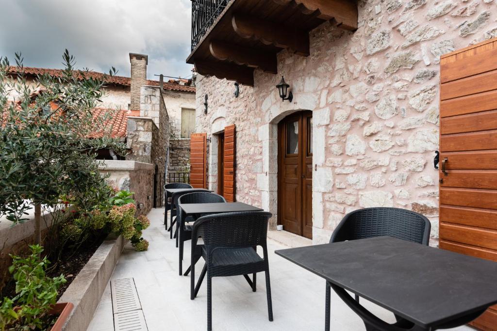 Balkón alebo terasa v ubytovaní Kaza Guesthouse
