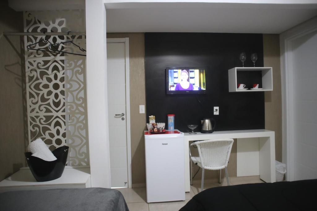 Kuchyň nebo kuchyňský kout v ubytování Gastaldon Suite
