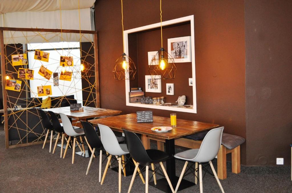 Posezení v ubytování Hostel Příběh