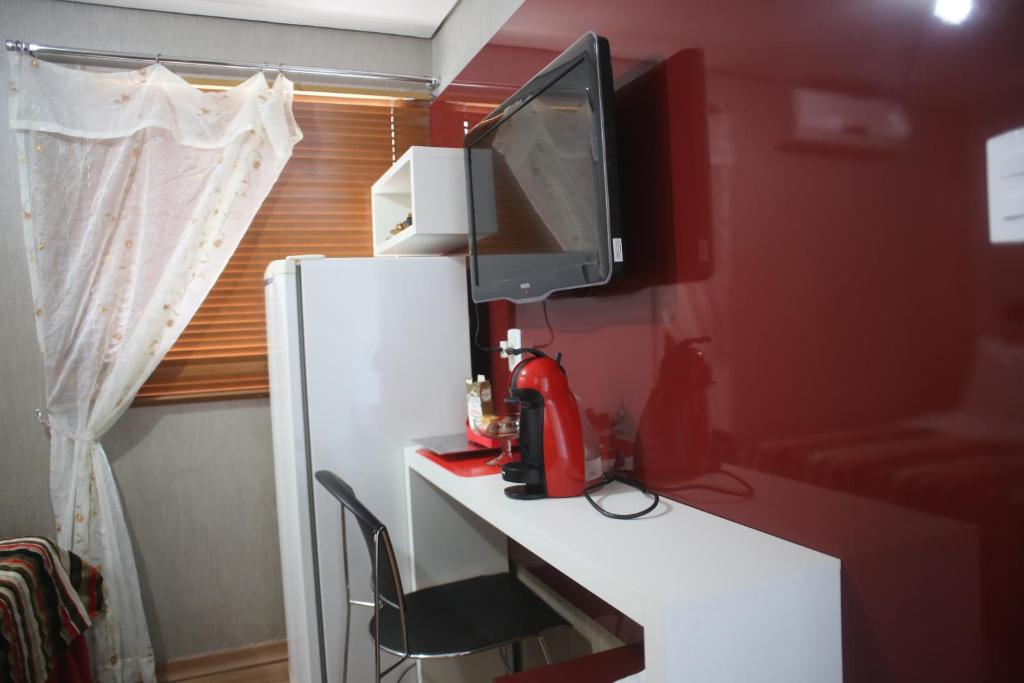 Kuchyň nebo kuchyňský kout v ubytování Gastaldon Suite