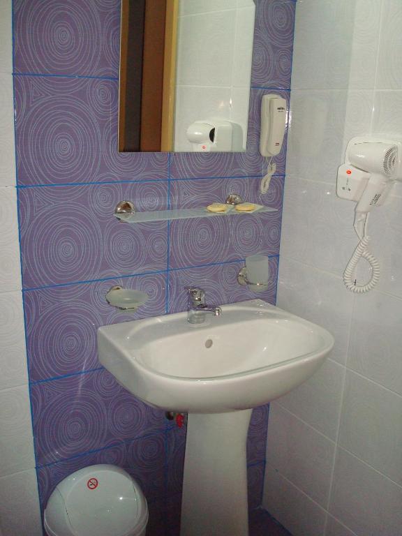 Ванная комната в Hotel Vis