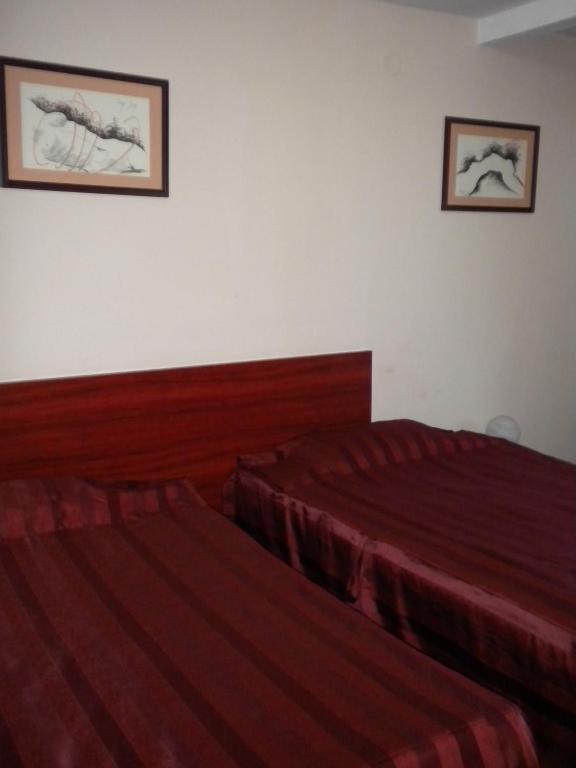 Postel nebo postele na pokoji v ubytování Hotel Ary