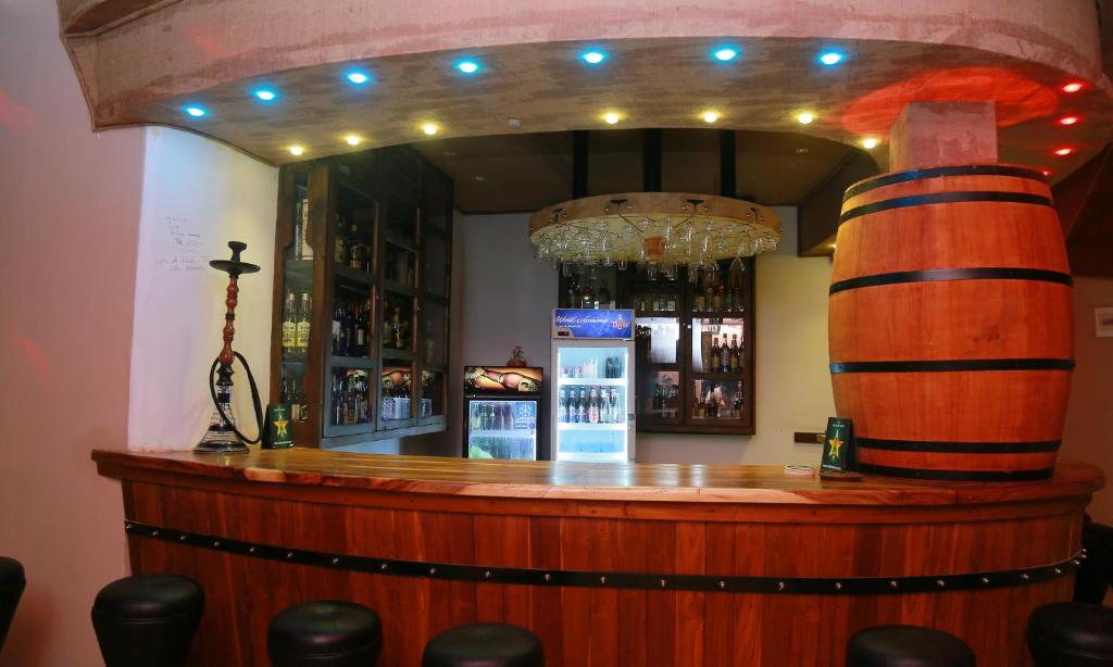 Lounge nebo bar v ubytování Nice Place Resort