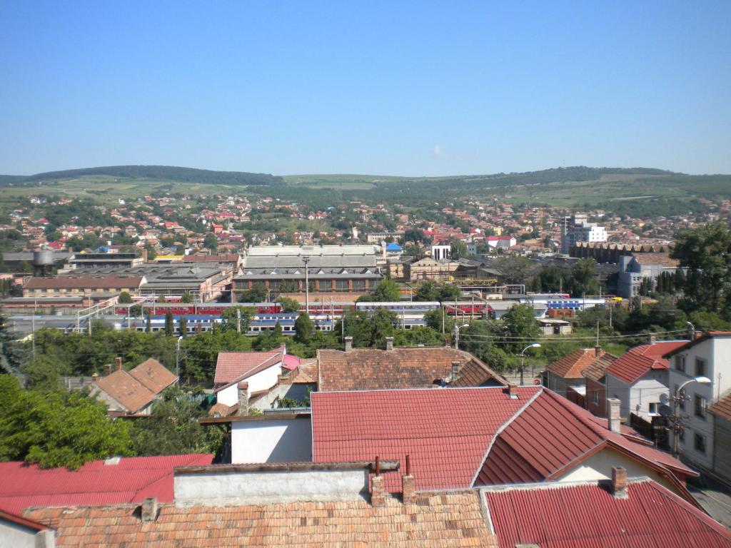 Nespecifikovaný výhled na destinaci Kluž nebo výhled na město při pohledu z hotelu
