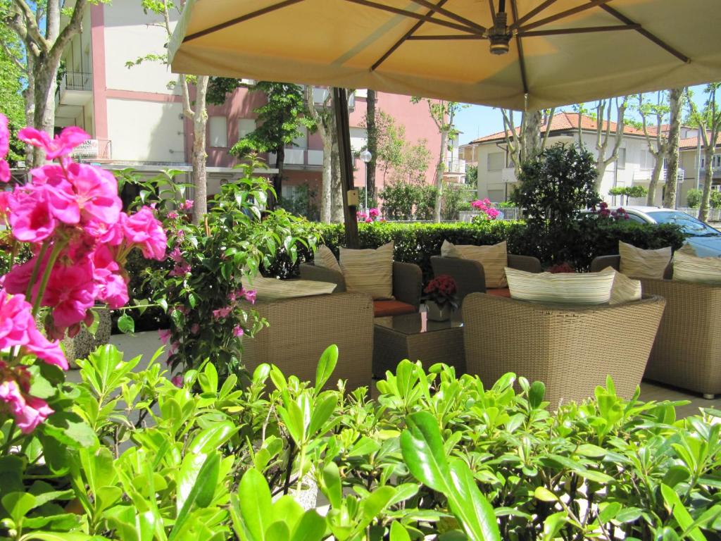 Zahrada ubytování Hotel Cristoforo Colombo