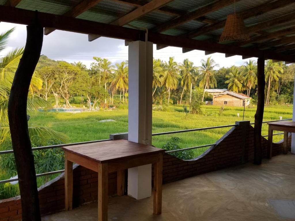 Zahrada ubytování Nelu Villa Sigiriya