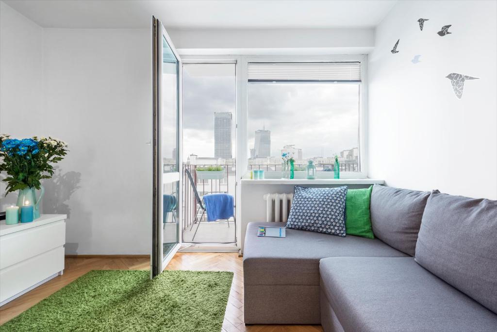 Sleep4you Apartamenty Centrum - Studio Apartment With Balcony And City View - Plac Dąbrowskiego 12 9th Floor