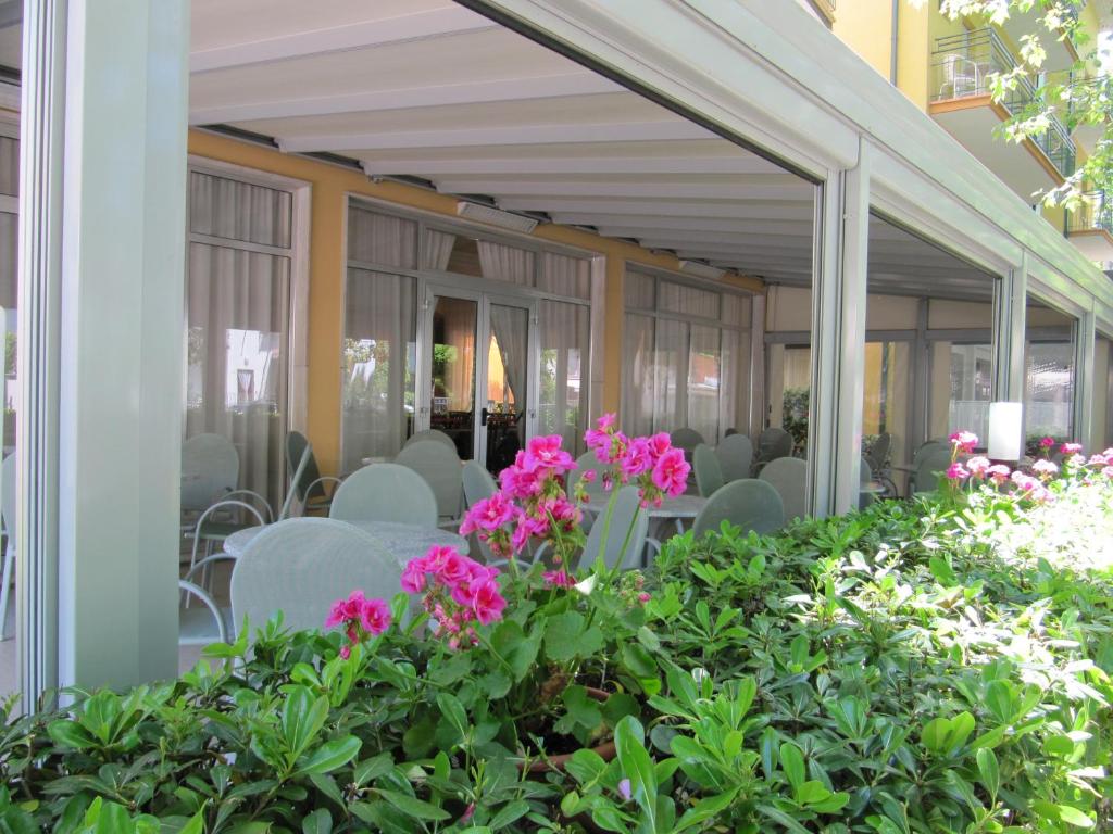Zahrada ubytování Hotel Cristoforo Colombo