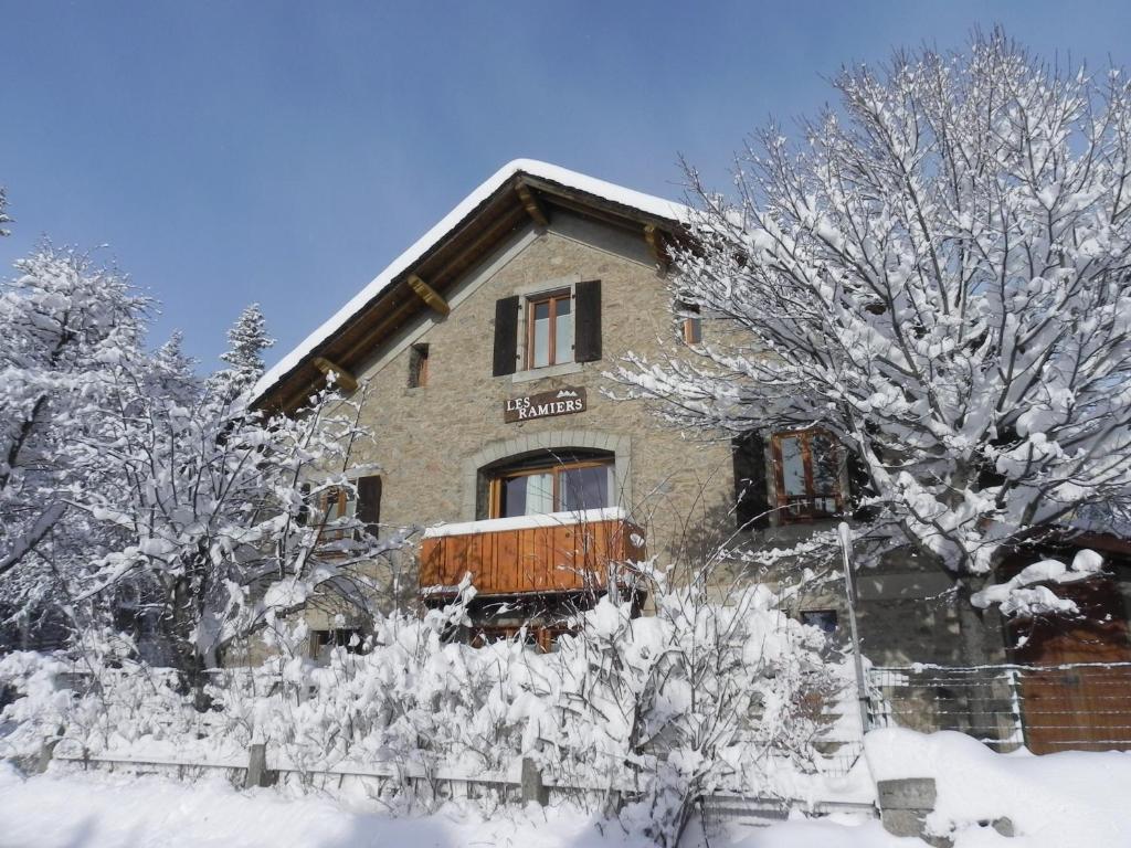 Gîte les Ramiers. v zimě