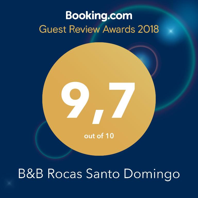 Certifikát, hodnocení, plakát nebo jiný dokument vystavený v ubytování B&B Rocas Santo Domingo