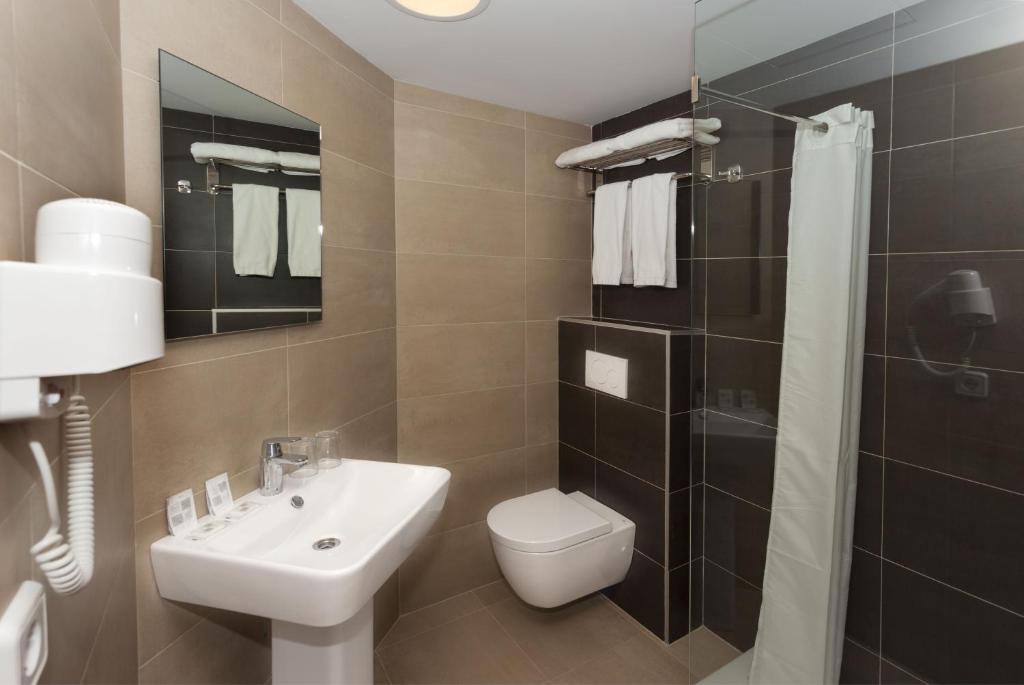 Koupelna v ubytování Hotel Vista Odin