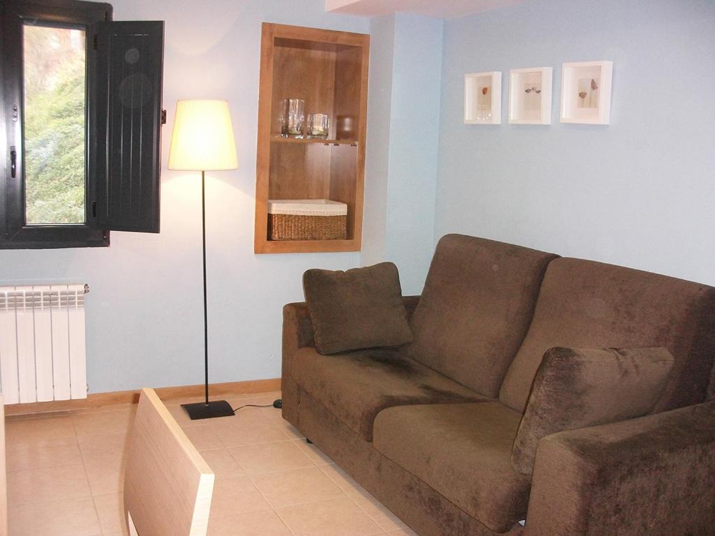 A seating area at Apartamentos San Cristobal