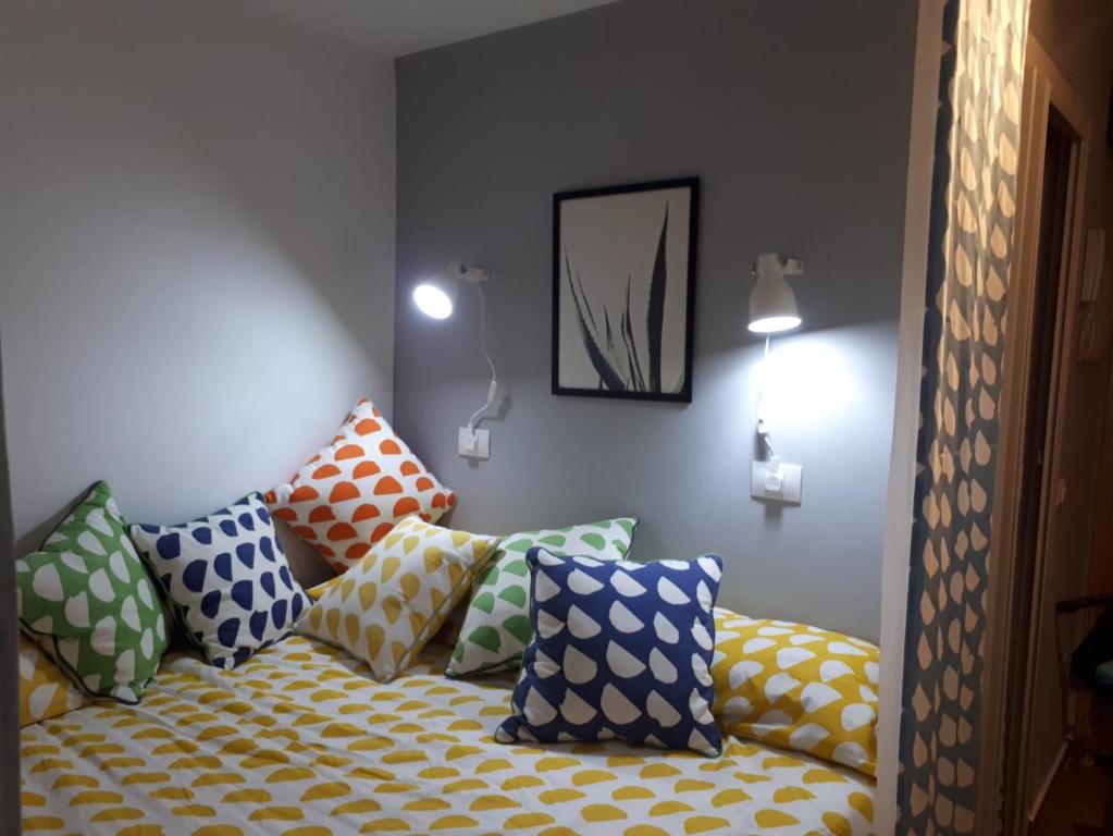 Postel nebo postele na pokoji v ubytování VCV Loft 104