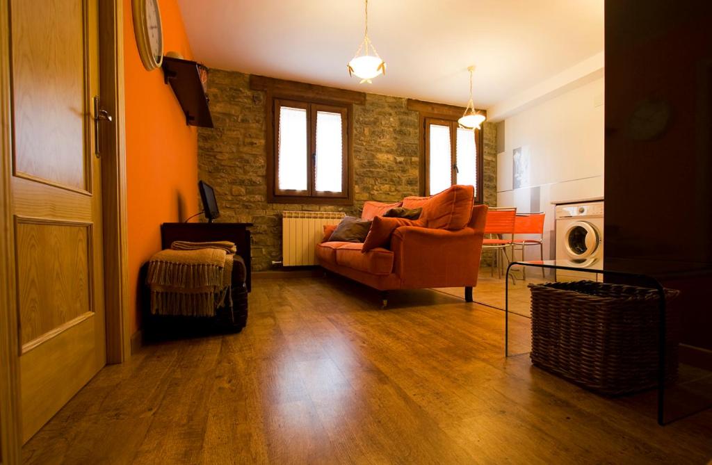Posezení v ubytování Apartamentos Cañardo Autural