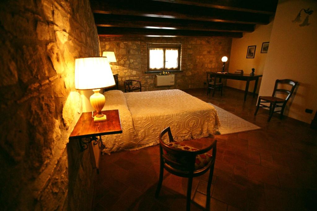Postel nebo postele na pokoji v ubytování B&B Sciabakè