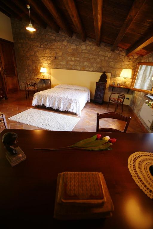 Postel nebo postele na pokoji v ubytování B&B Sciabakè