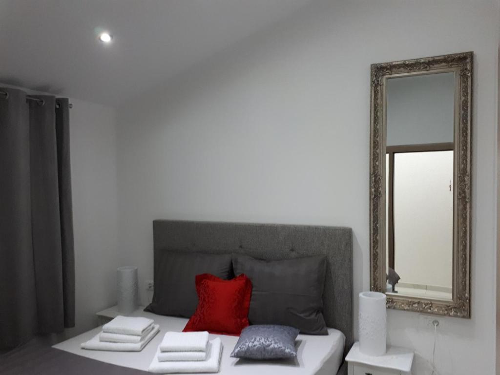 Koupelna v ubytování Penthouse Filka