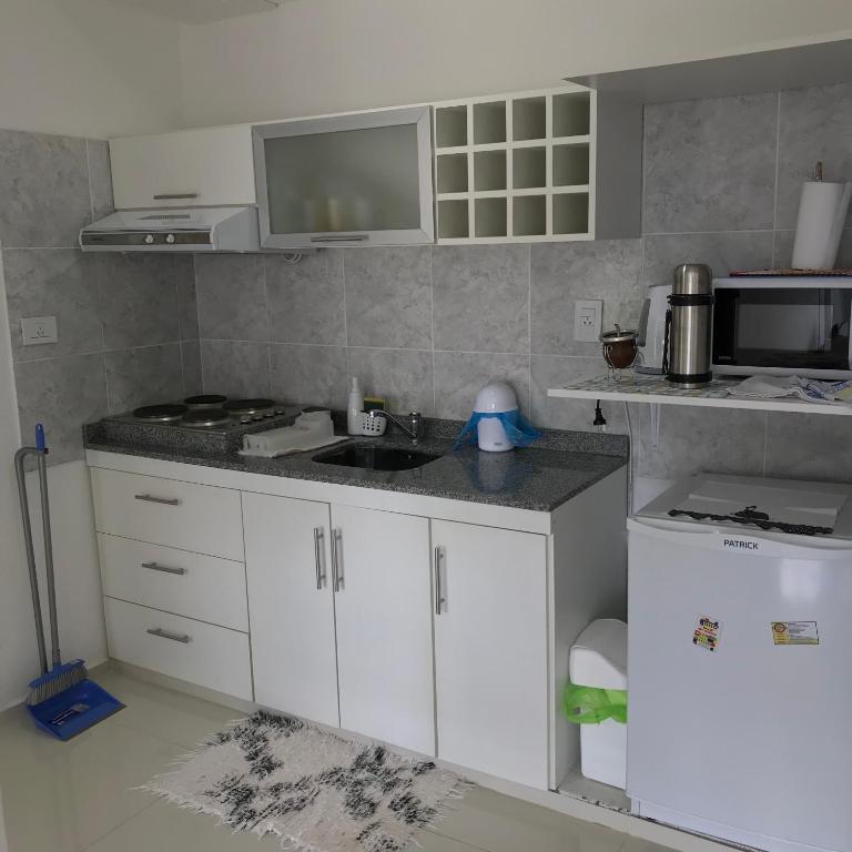 Kuchyň nebo kuchyňský kout v ubytování Departamento Rodrigo II