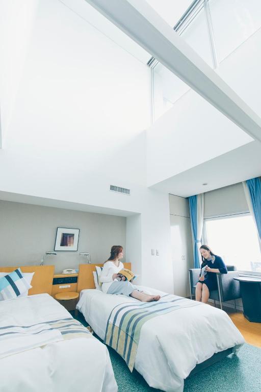 Postel nebo postele na pokoji v ubytování Hotel Flex