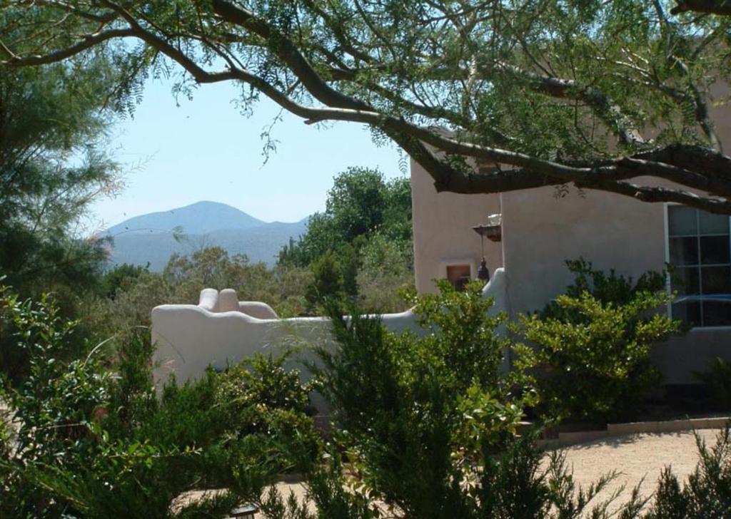 a house with a view of a tree at Kokopelli's Hideaway in Julian