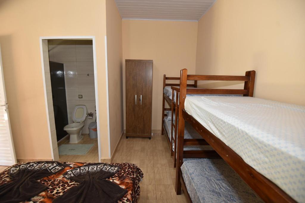 Postel nebo postele na pokoji v ubytování Pousada Serrana