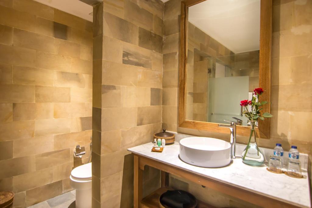 Koupelna v ubytování Ulun Ubud Resort - CHSE Certified