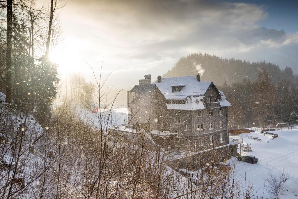 Hotel Wetterhorn v zimě