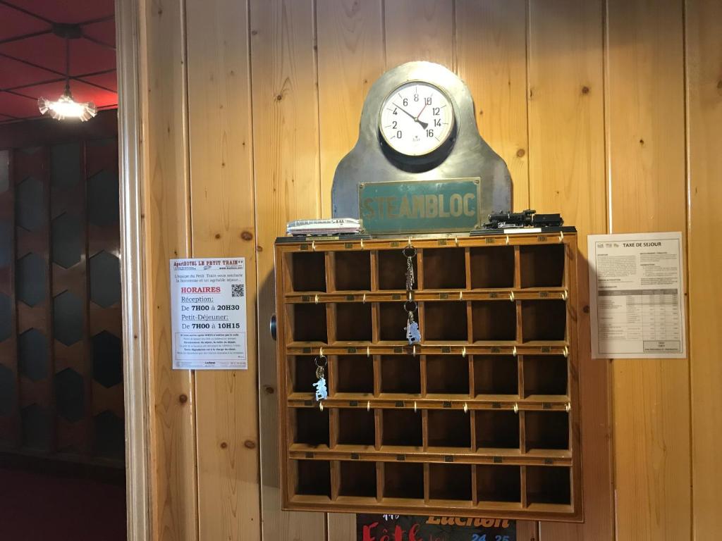Certifikát, hodnocení, plakát nebo jiný dokument vystavený v ubytování Aparthotel Le Petit Train