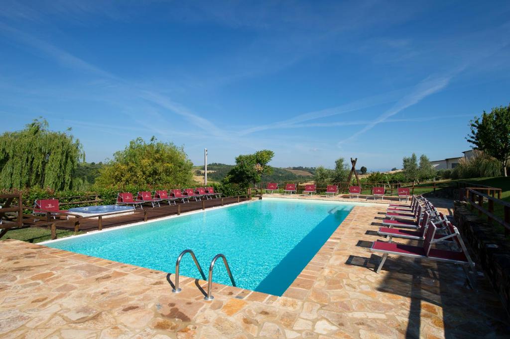 The swimming pool at or close to Borgo Filicardo