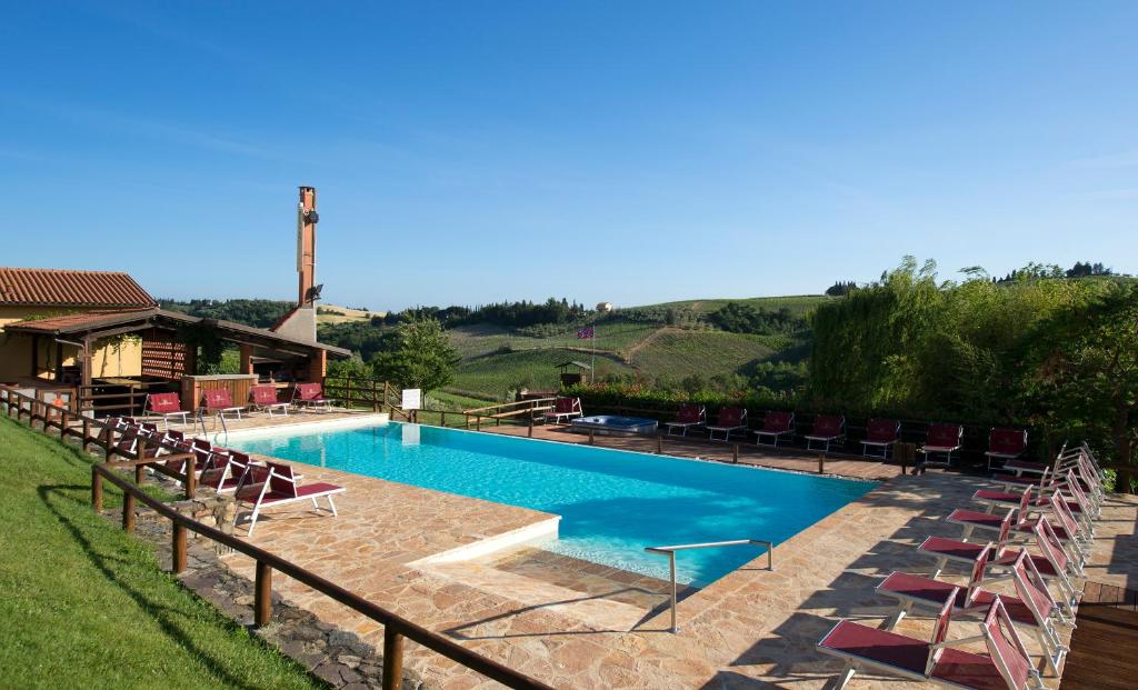 The swimming pool at or close to Borgo Filicardo