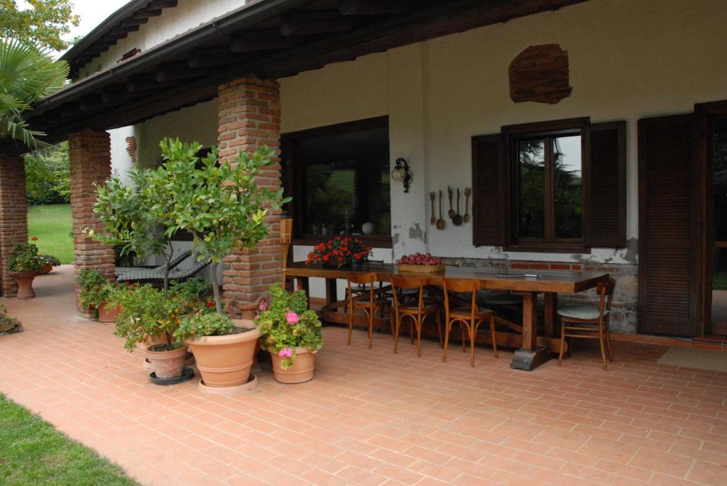 Zahrada ubytování B&B Soiano Del Lago