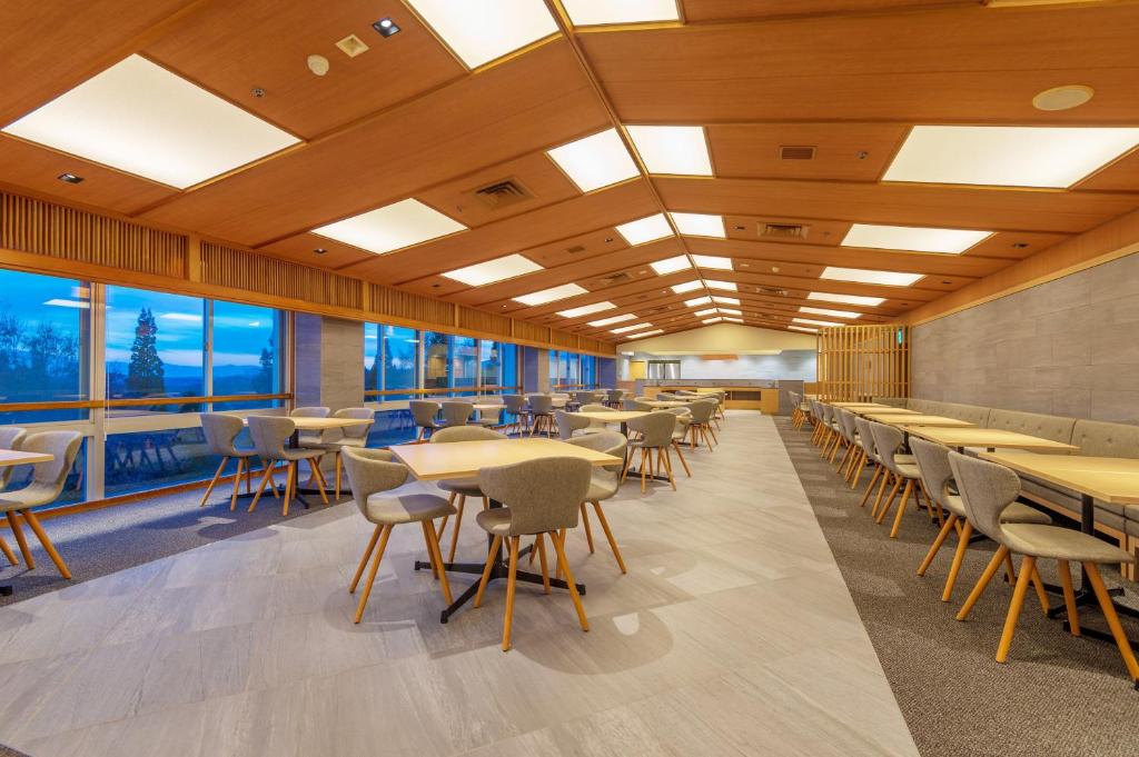 Restaurace v ubytování Lime Resort Myoko