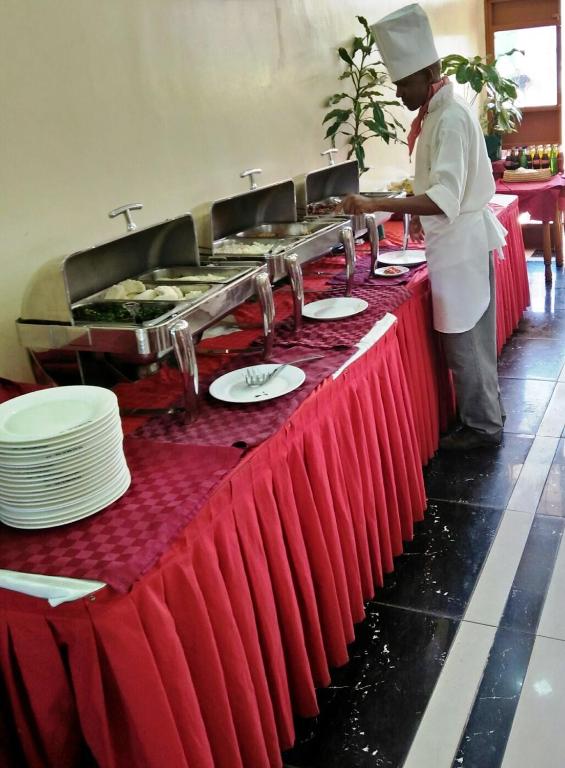 Restaurace v ubytování Bomen Hotel