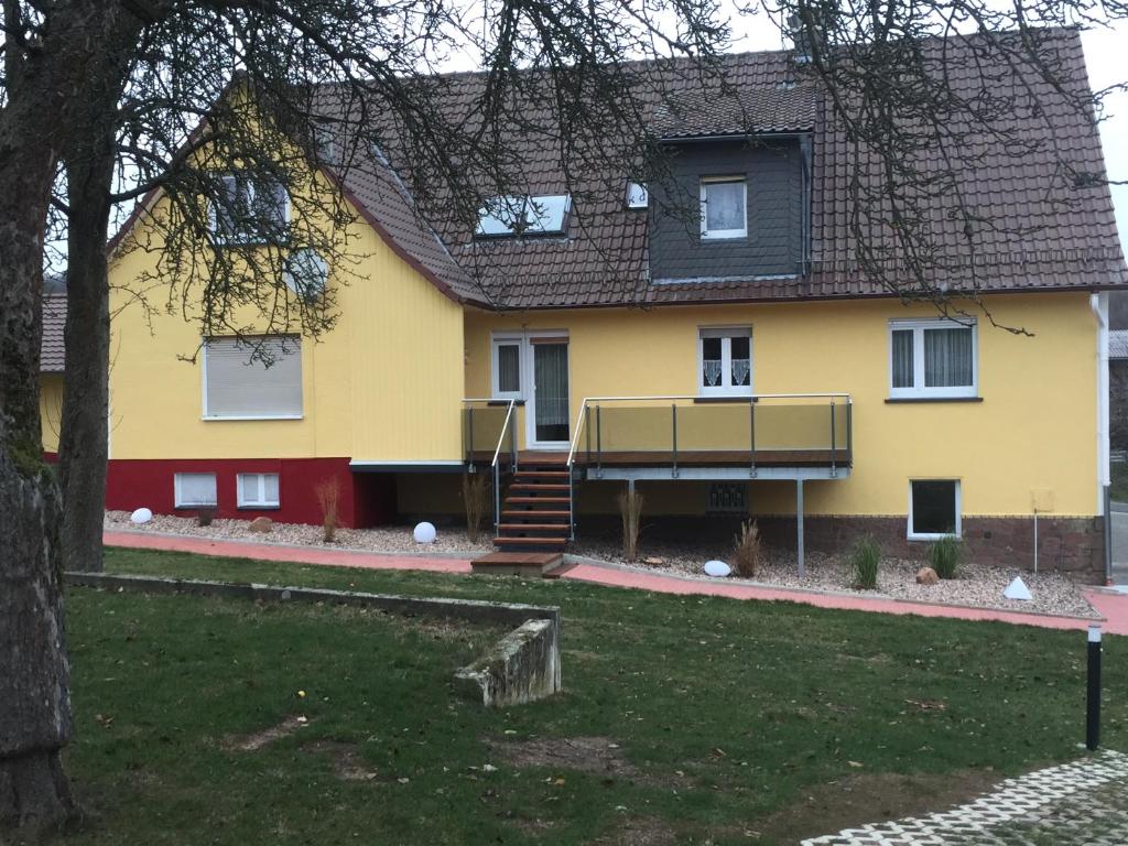 Budova, kde se penzion nachází