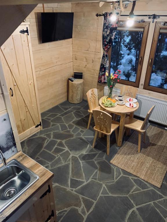 Kuchyňa alebo kuchynka v ubytovaní Dadejówka Zakopane