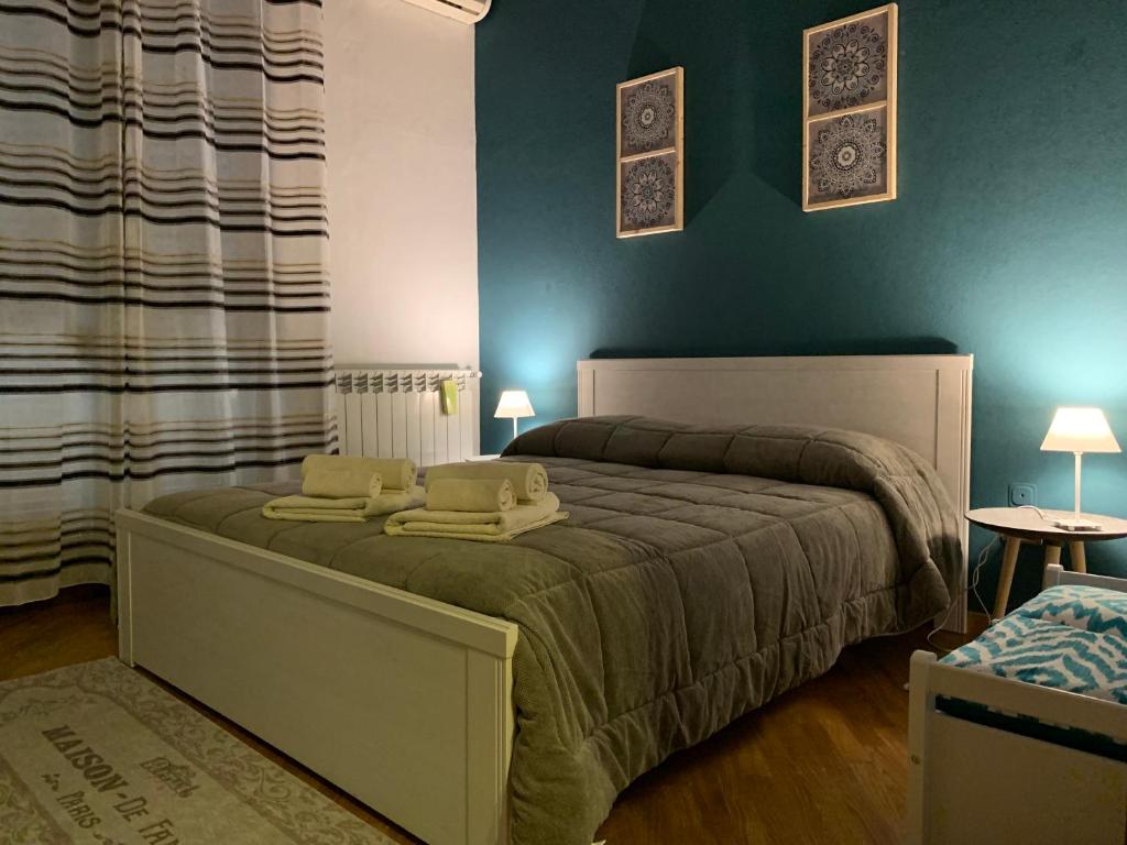 Posteľ alebo postele v izbe v ubytovaní Casa nel Vicolo