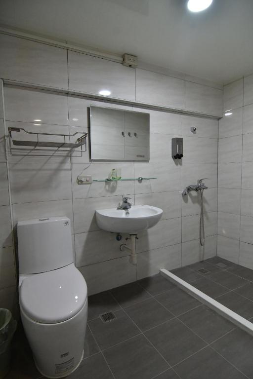 Koupelna v ubytování Fuaowo Backpackers Homestay
