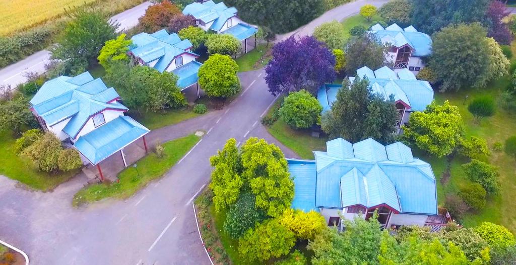 Letecký snímek ubytování Hotel y Cabañas Molino Viejo