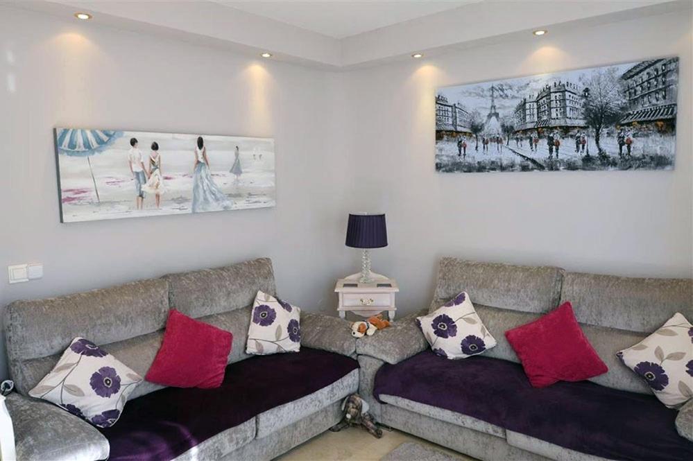 A seating area at Apartamento Estepona Golf