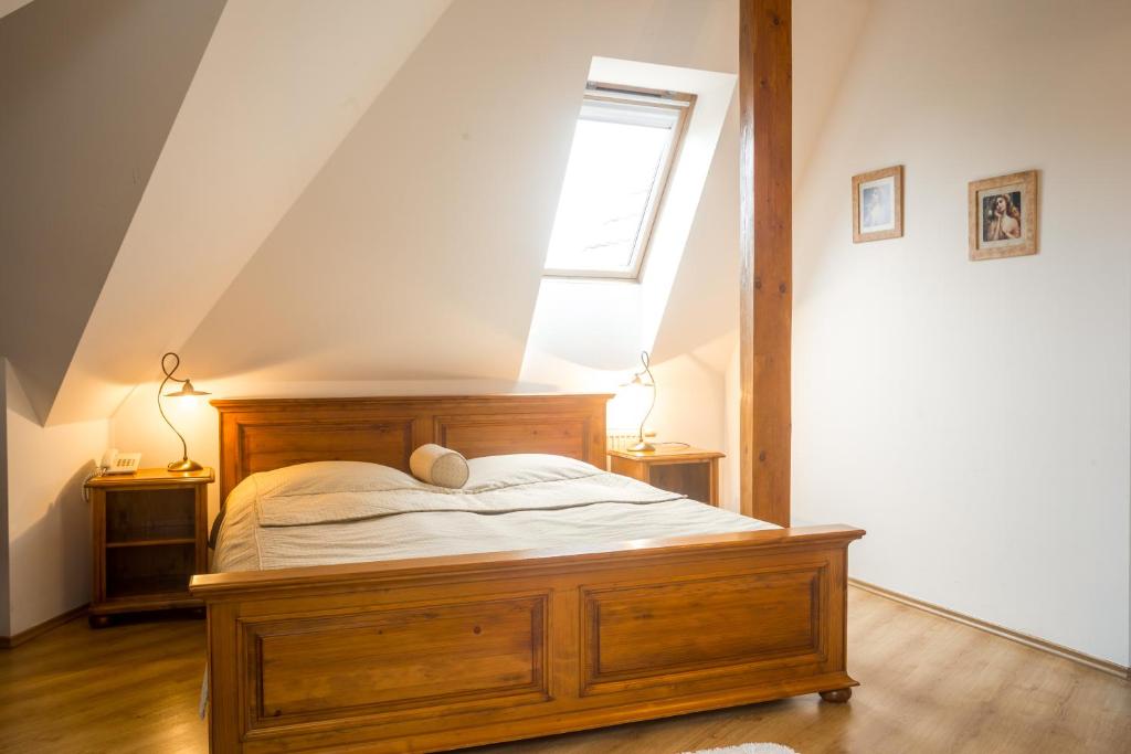 Llit o llits en una habitació de Villa A. Malka