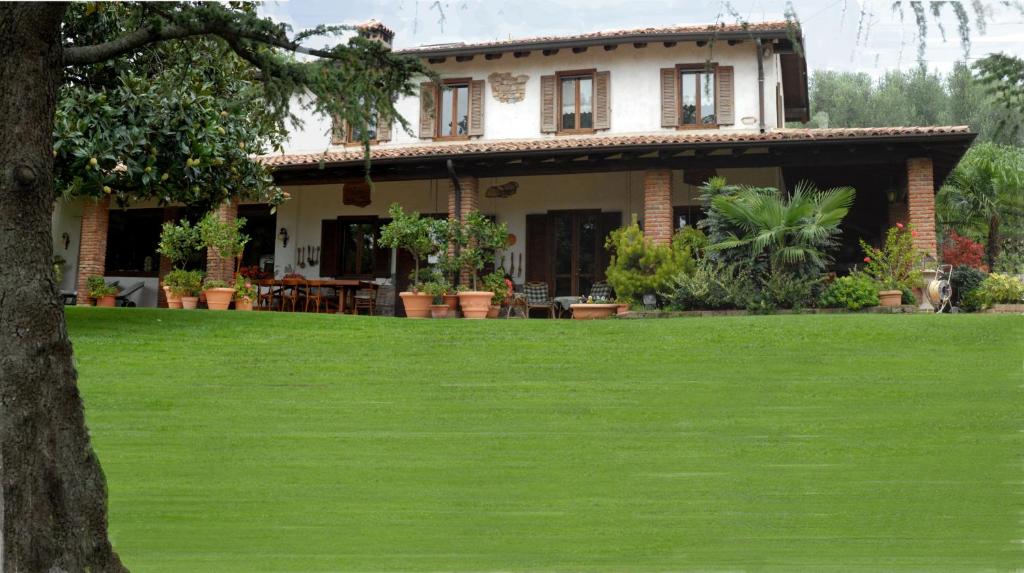 Zahrada ubytování B&B Soiano Del Lago