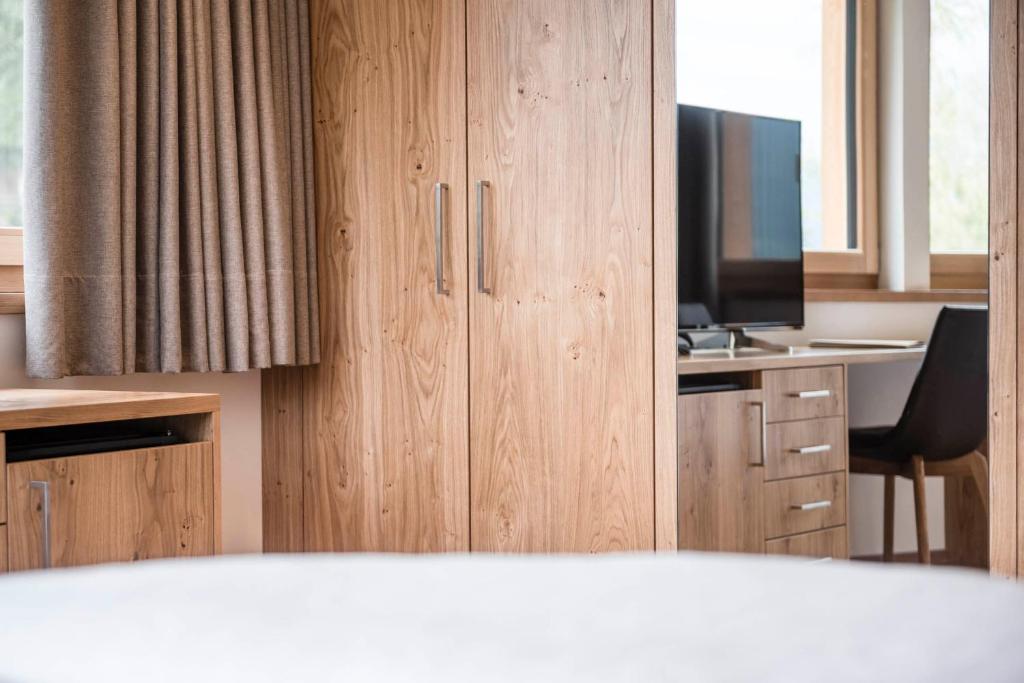 TV a/nebo společenská místnost v ubytování Hotel Gasserhof