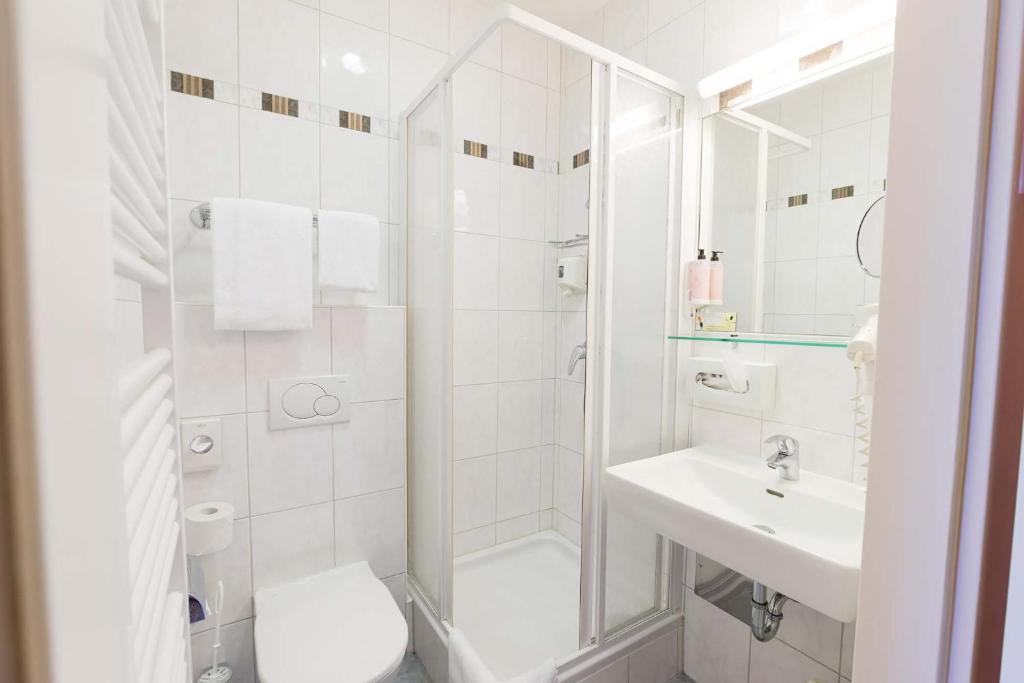 Vannituba majutusasutuses Hotel Süd Graz